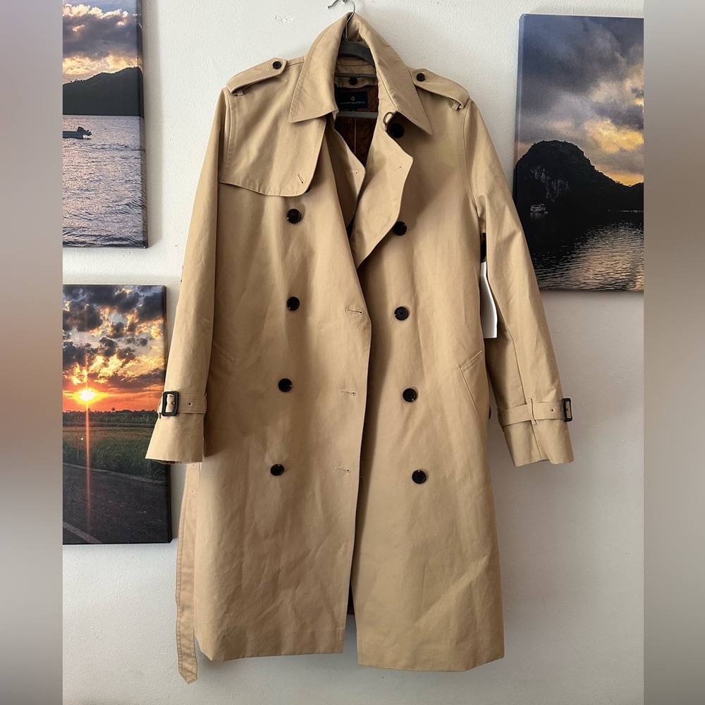 NWT Brooks Brothers Trench Coat